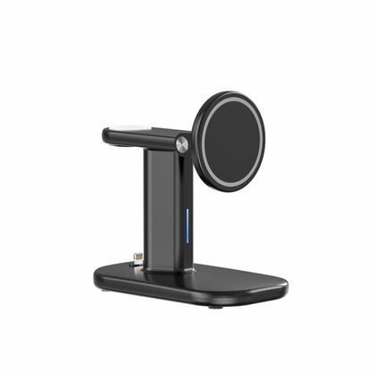 Station MagSafe 3 en 1 de Luxe – Chargeur Sans Fil Magnétique Ultra Rapide pour iPhone, Watch & AirPods