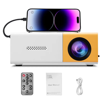 Portable Mini Projector with Full HD